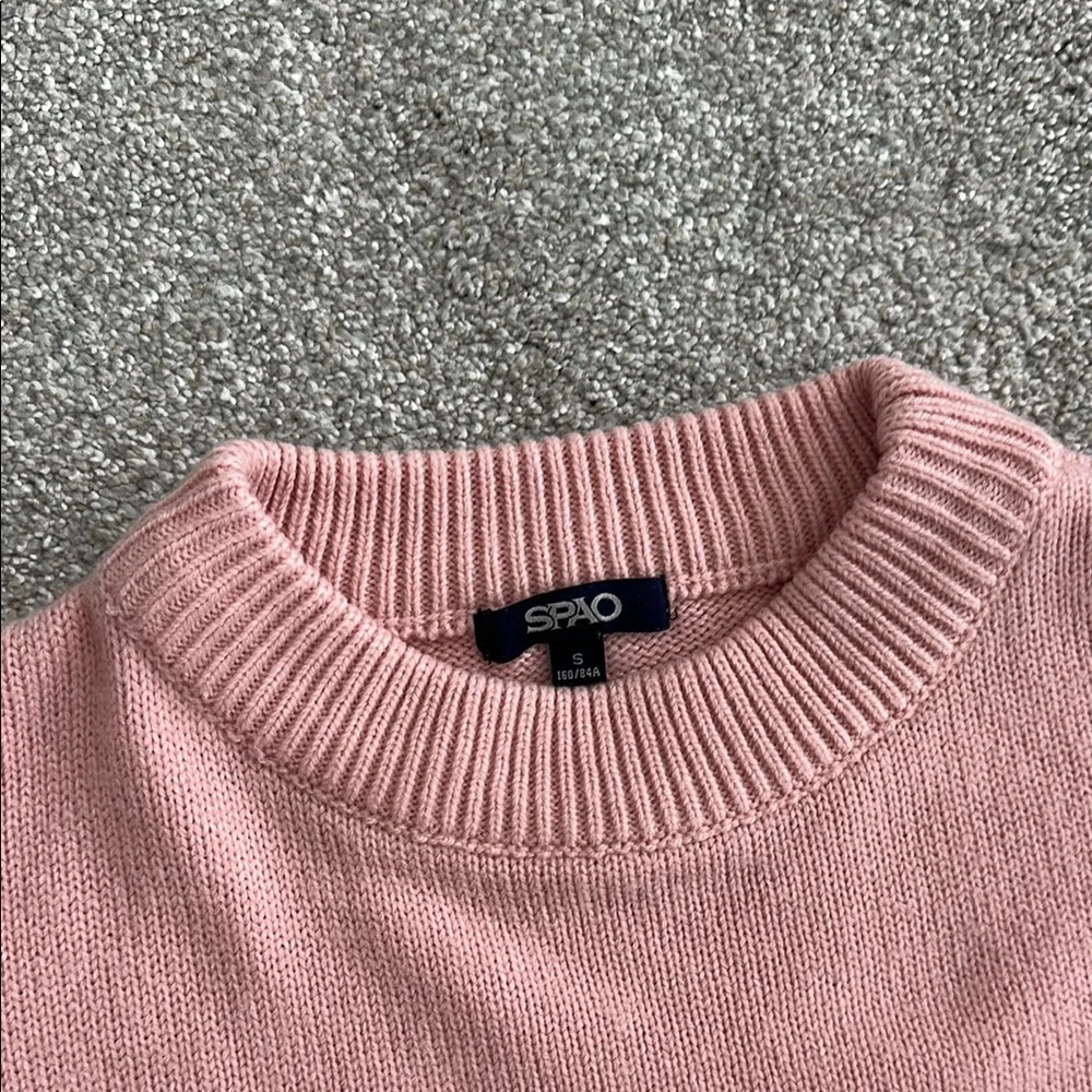 Spao Light Pink Sweater - Picture 2 of 2